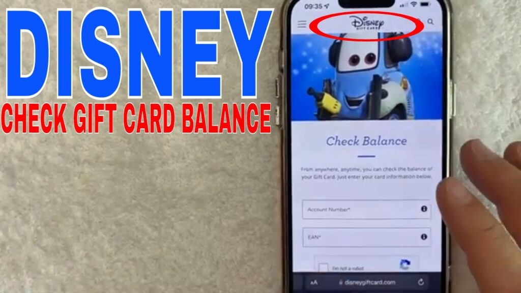 How Do I Check The Balance Of My Disney Gift Card?